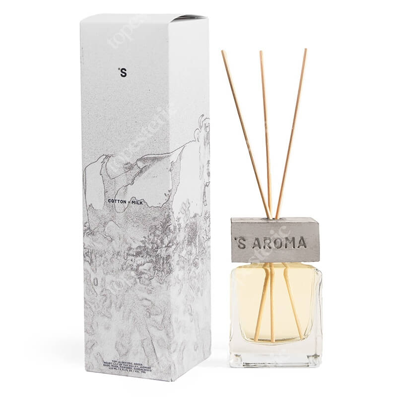 Sisters Aroma Diffuser Cotton And Milk Dyfuzor zapachowy - Bawełna i mleko 100 ml