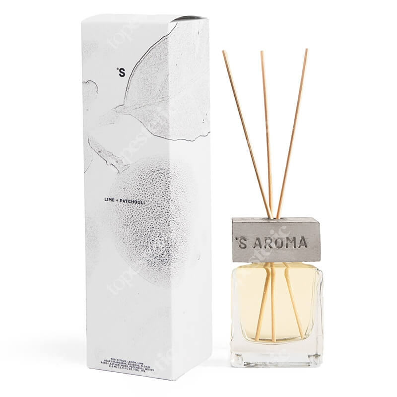 Sisters Aroma Diffuser Lime And Pachouli Dyfuzor zapachowy - Limonka i paczula 100 ml
