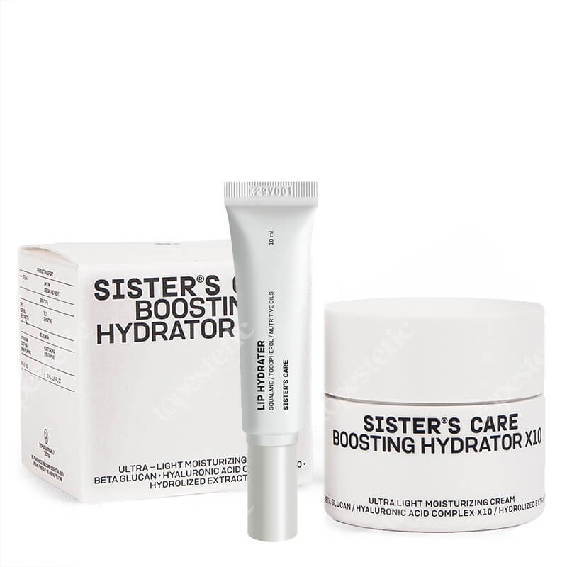 Sisters Aroma Hydra Set ZESTAW Lekki krem-żel 50 ml +Balsam do ust w tubce 10 ml