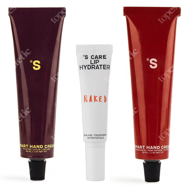 Sisters Aroma Smart Set ZESTAW Krem do rąk - Granat 30 ml + Krem do rąk - Figa 30 ml + Balsam do ust 10 ml