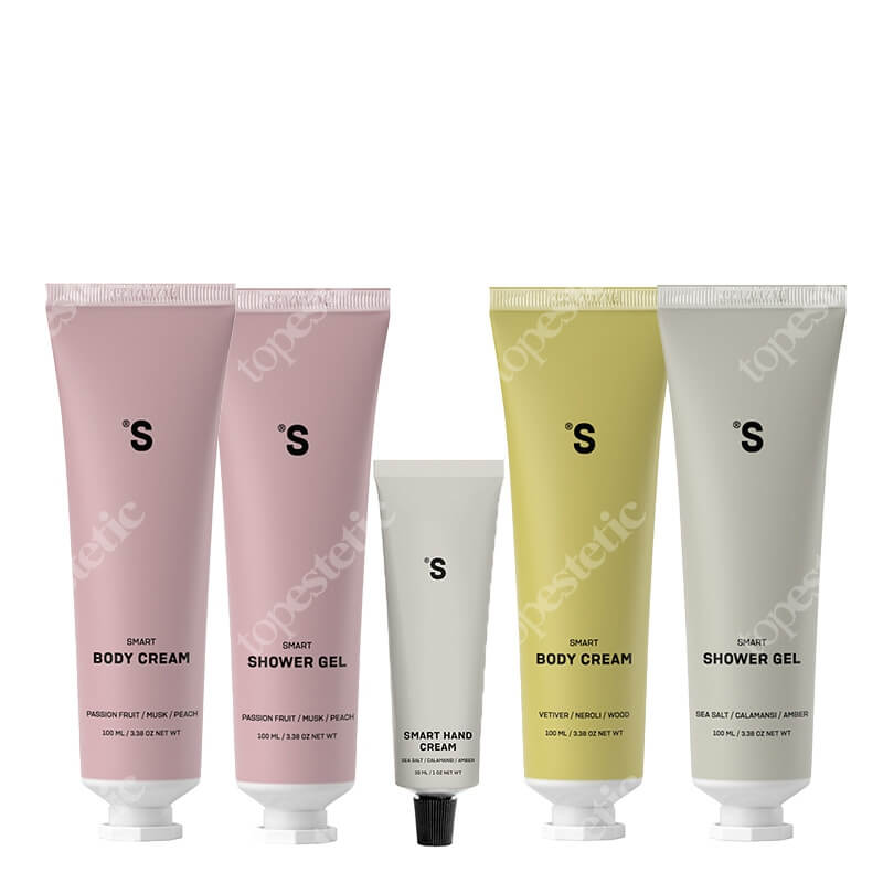 Sisters Aroma Vetiver + Passion Fruit + Sea Salt ZESTAW Balsam do ciała 100 ml + Żel pod prysznic 100 ml + Żel pod prysznic 100 ml + Balsam do ciała 100 ml + Krem do rąk 30 ml