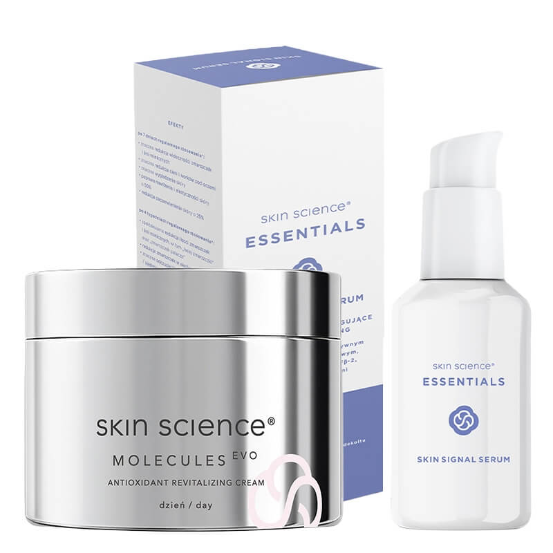 Skin Science Anti Age Perfect Set ZESTAW Ujędrniająco-liftingujące serum anti-aging 30 g + Antyoksydacyjny odmładzający krem na dzień 50 ml