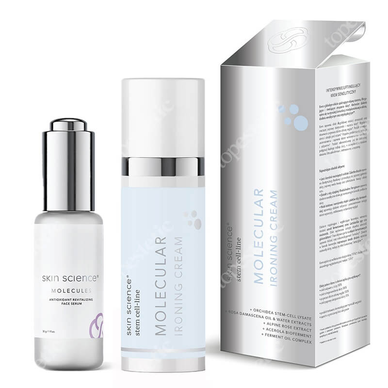 Skin Science Anti Age Set ZESTAW Odmładzające serum do twarzy 30 ml + Krem opóźniający objawy starzenia 50 g