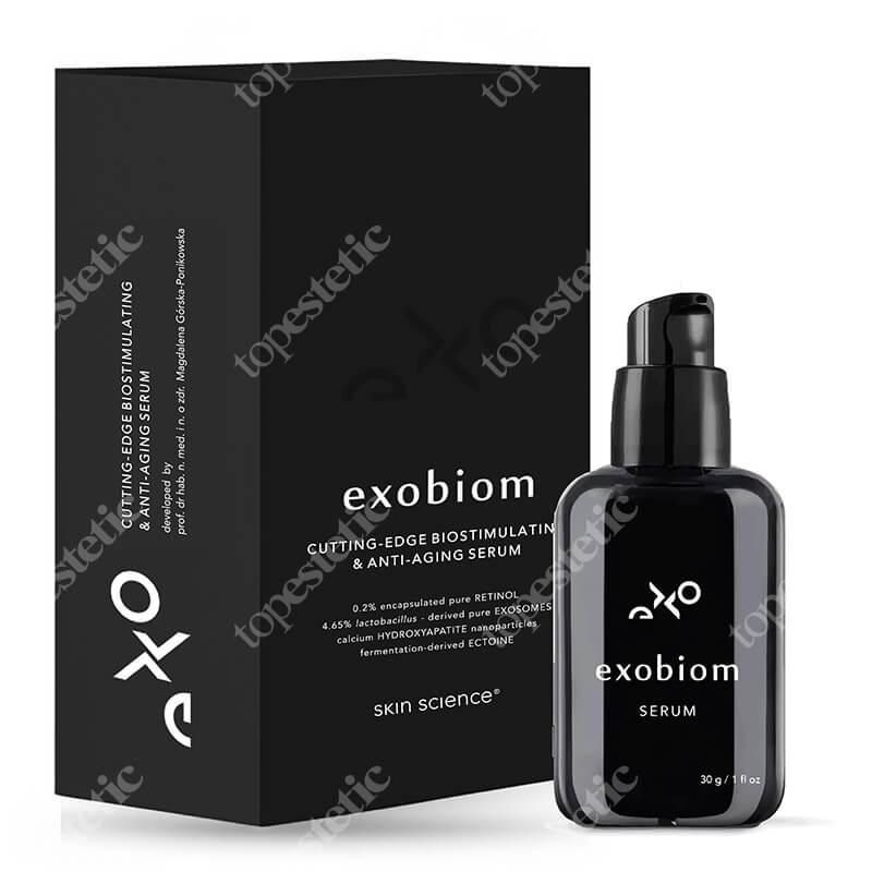 Skin Science Exobiom Serum Biostymulujące przeciwstarzeniowe serum do twarzy i okolic oczu 30 ml