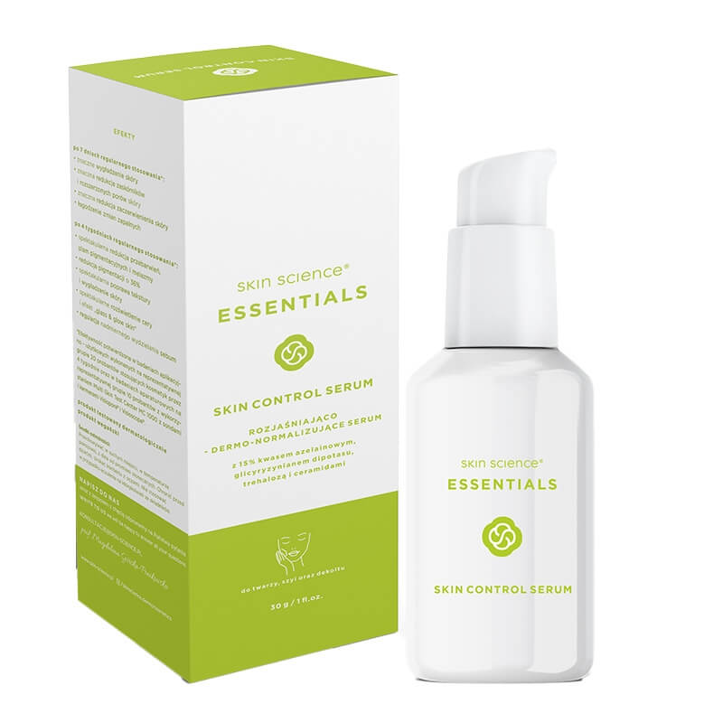 Skin Science Skin Control Serum Rozjaśniająco-normalizujące serum z 15% kwasem azelainowym 30 g