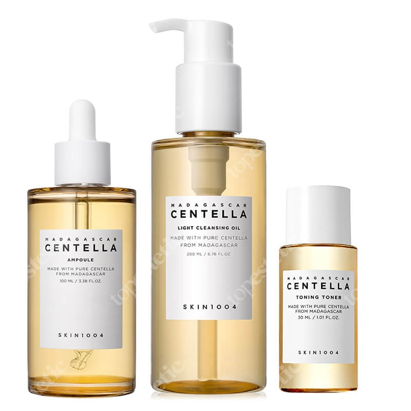 Skin1004 Beauty Way ZESTAW Olejek myjący do twarzy 200 ml + Tonik 30 ml + Serum 100 ml