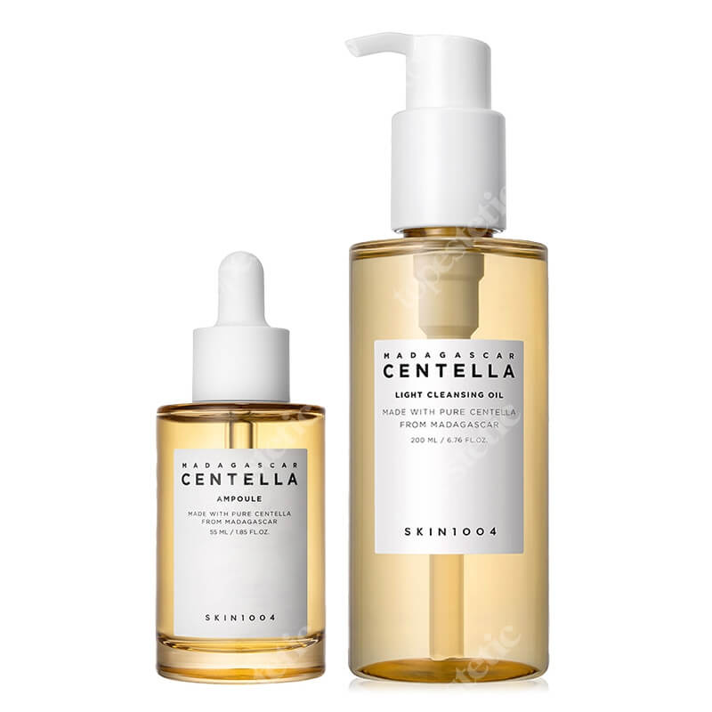 Skin1004 Bestseller Set ZESTAW Olejek myjący do twarzy 200 ml + Odżywcze serum 55 ml