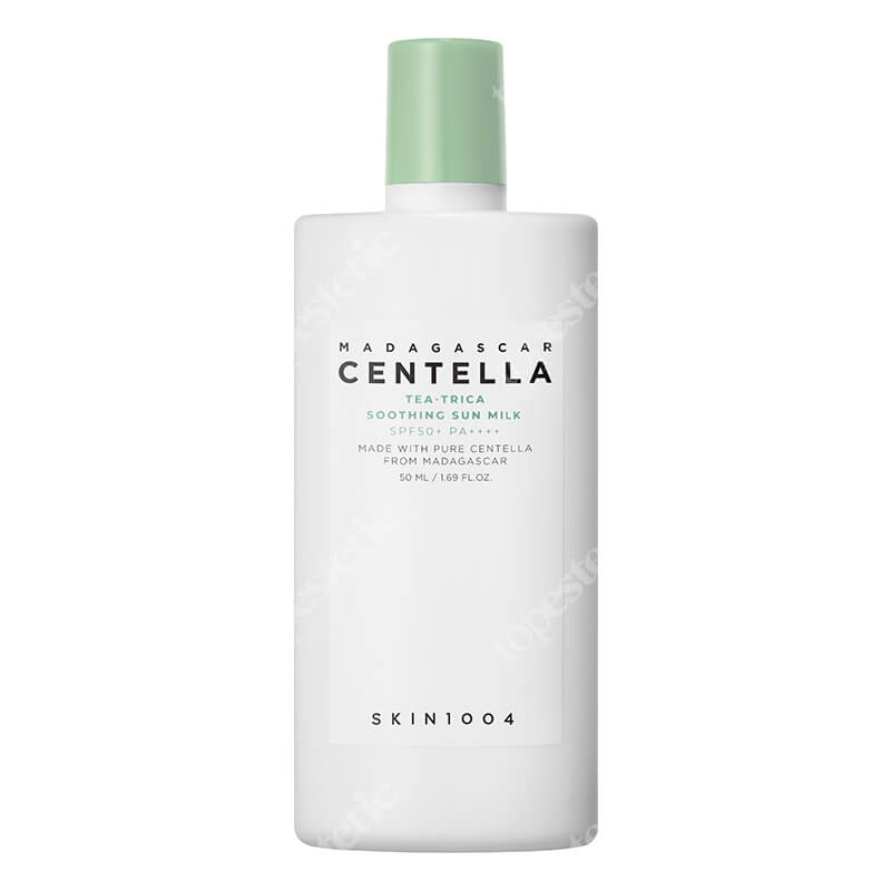 Skin1004 Centella Tea-Trica Soothing Sun Milk SPF 50+ PA++++ Lekki krem z filtrem dla cery trądzikowej 50 ml