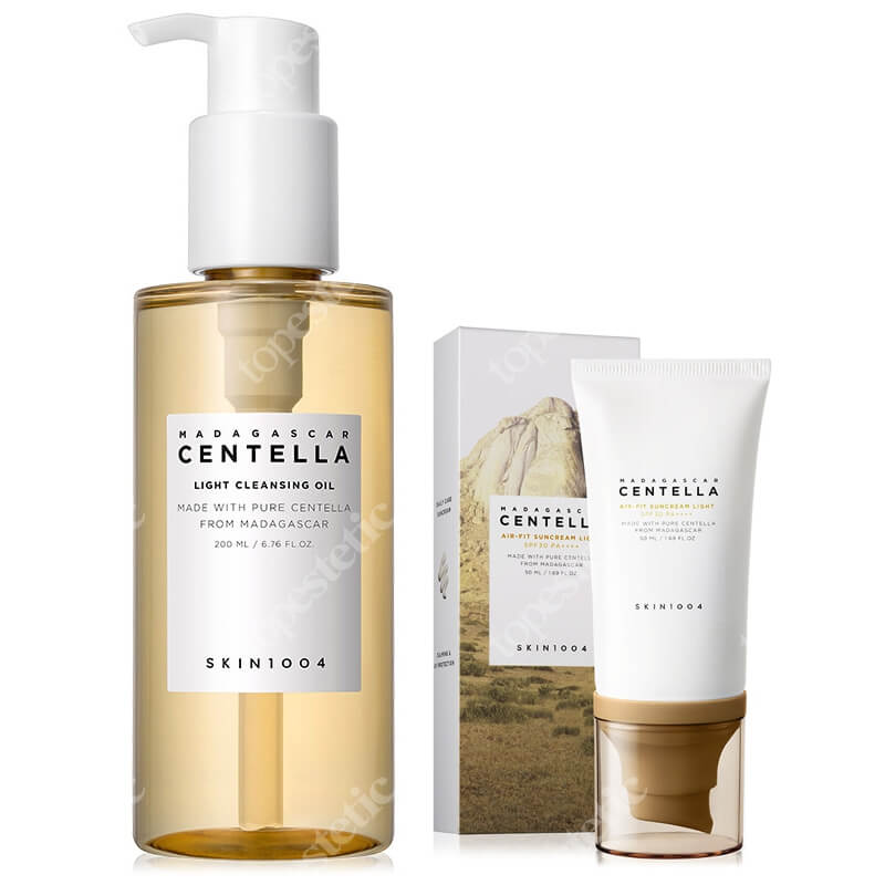 Skin1004 Favorite Set ZESTAW Olejek myjący do twarzy 200 ml + Filtr przeciwsłoneczny 50 ml