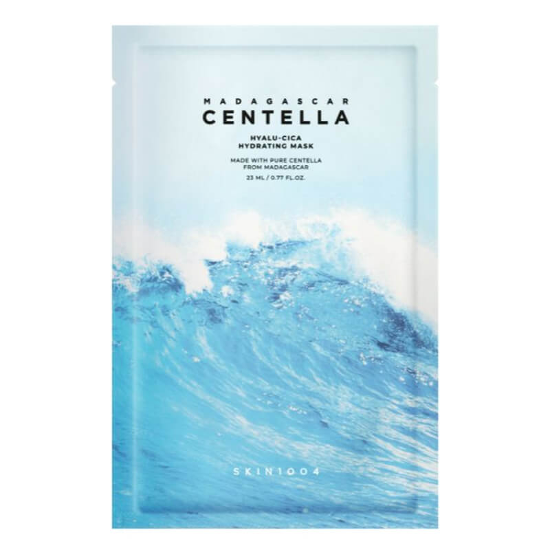 Skin1004 Madagascar Centella Hyalu-Cica Hydrating Mask Głęboko nawilżająca maska w płachcie z kwasem hialuronowym 23 ml