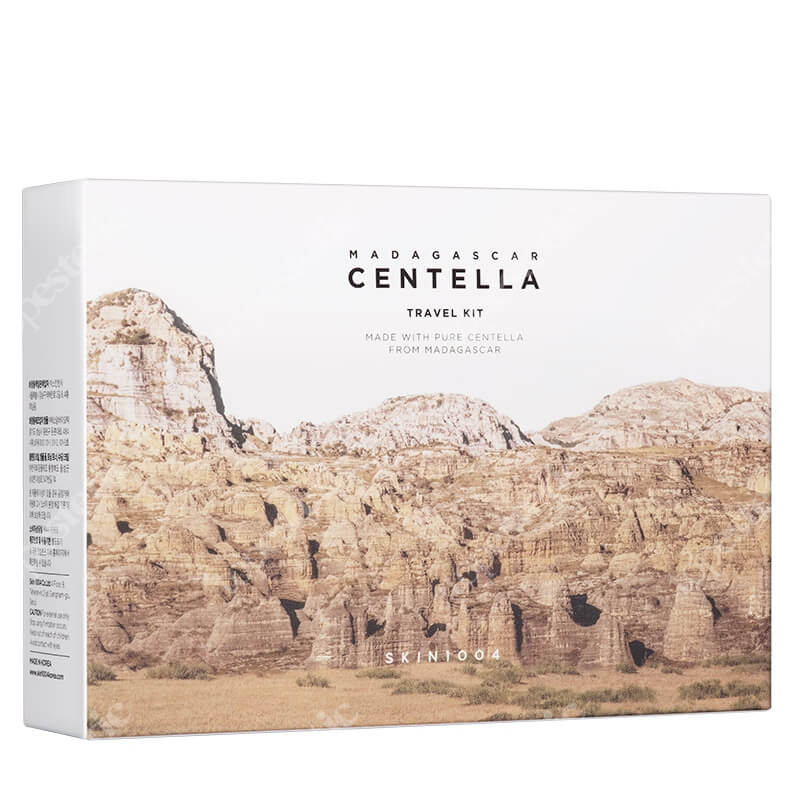 Skin1004 Madagascar Centella Travel Kit Zestaw podróżny 30 ml + 30 ml + 30 ml + 30 ml + 20 ml