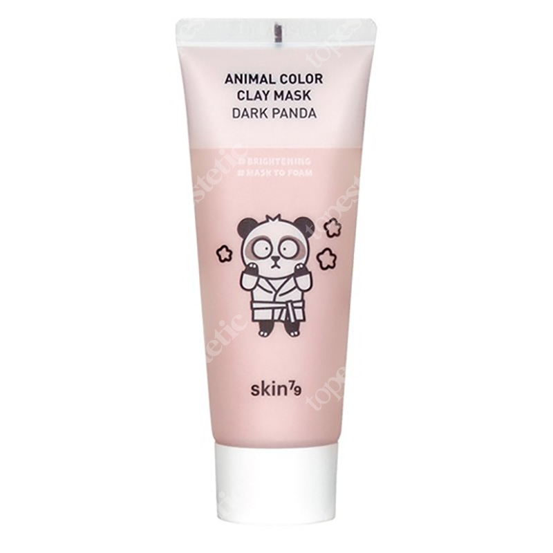 Skin79 Animal Color Clay Mask Dark Panda Rozjaśniająca maseczka w kremie 70 g