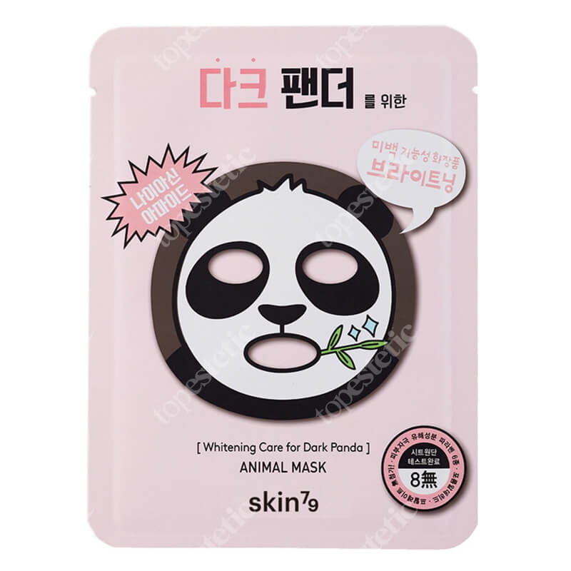 Skin79 Animal Mask - Whitening Care for Dark Panda Maska wybielająca w płacie 23 g