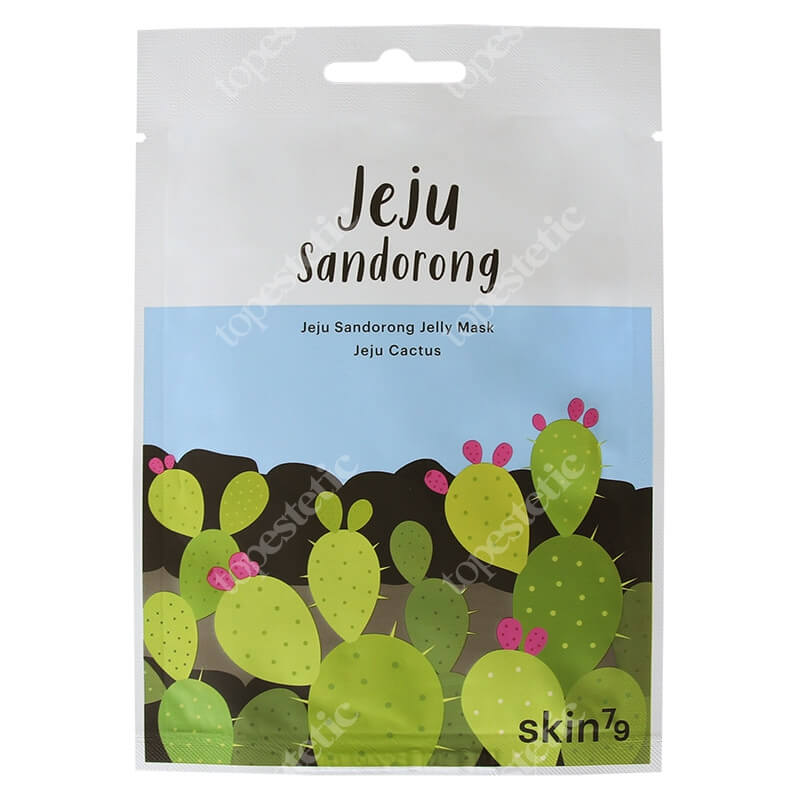 Skin79 Jeju Sandorong Jelly Mask Cactus Rewitalizująca maska w płacie z kaktusem 33 ml