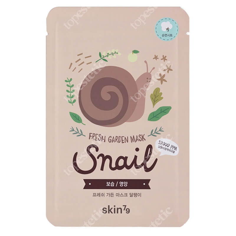 Skin79 Snail Fresh Garden Mask Maska w płacie, śluz ślimaka 1 szt