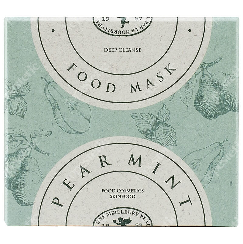 Skinfood Pear Mint Food Mask Wash-Off Maska do twarzy 120 g