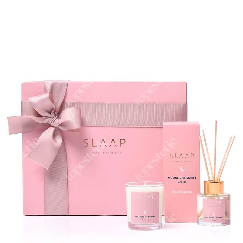 Slaap Calm Evening ZESTAW Świeca sojowa 165 ml + Dyfuzor Zapachowy 1 szt