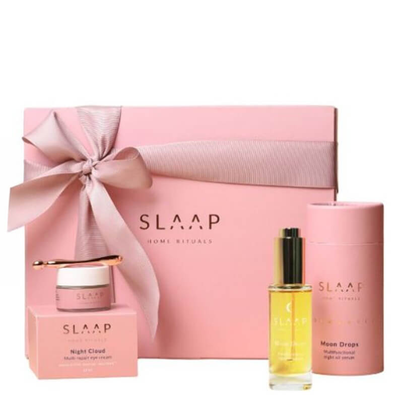 Slaap Moon Drops + Night Cloud Set ZESTAW Wielozadaniowe serum olejowe na noc 30 ml + Krem do pielęgnacji okolic oczu 15 ml