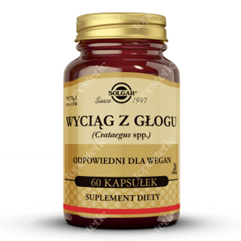 Solgar Wyciąg z Głogu 60 kapsułek