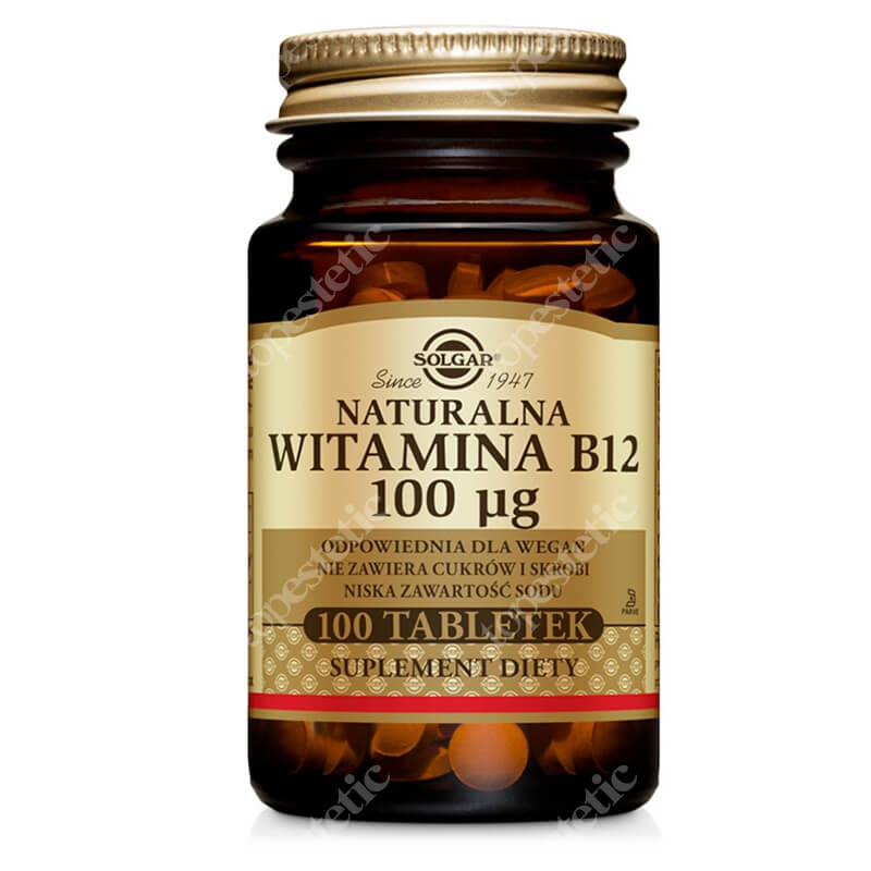 Solgar Witamina B12 100 μg 100 tabletek