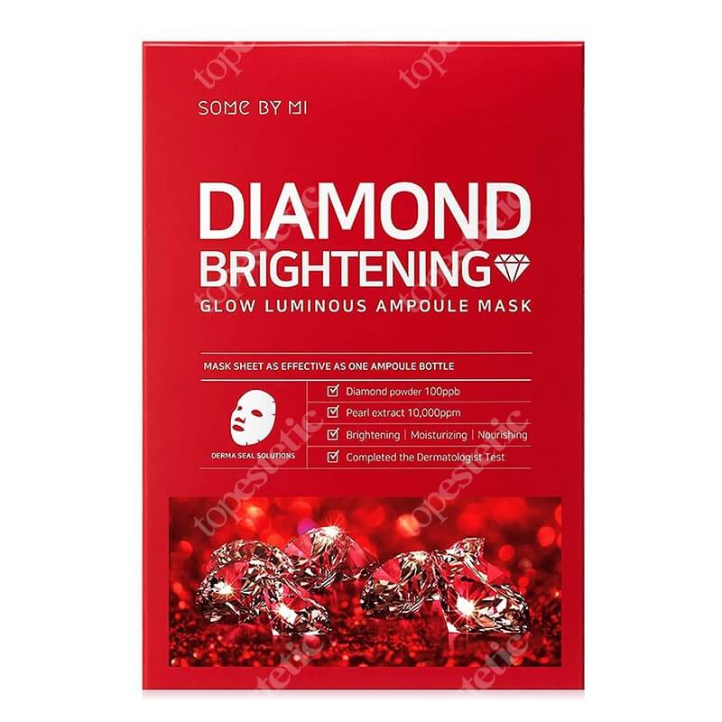 Some By Mi Diamond Brightening Mask Diamentowa rozjaśniająca maska do twarzy 1 szt.