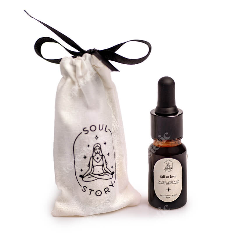 Soul Story Fall In Love Diffuser Oil Blend Blend olejków eterycznych - zapach paczuli, drzewo cedrowe, sandałowe, gwajakowe 10 ml