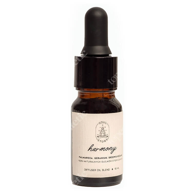 Soul Story Harmony Diffuser Oil Blend Blend olejków eterycznych - zapach palmarozy, germanium i drzewa różanego 10 ml