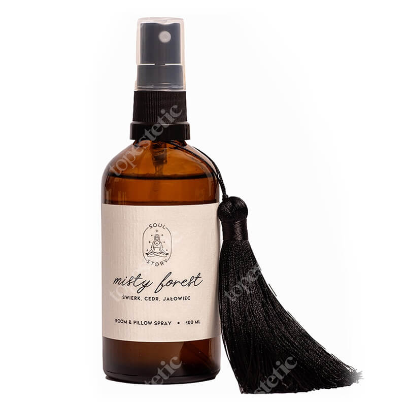 Soul Story Misty Forest Room And Pillow Spray Mgiełka zapachowa - zapach mokrego drewna, mchu i igliwia 100 ml