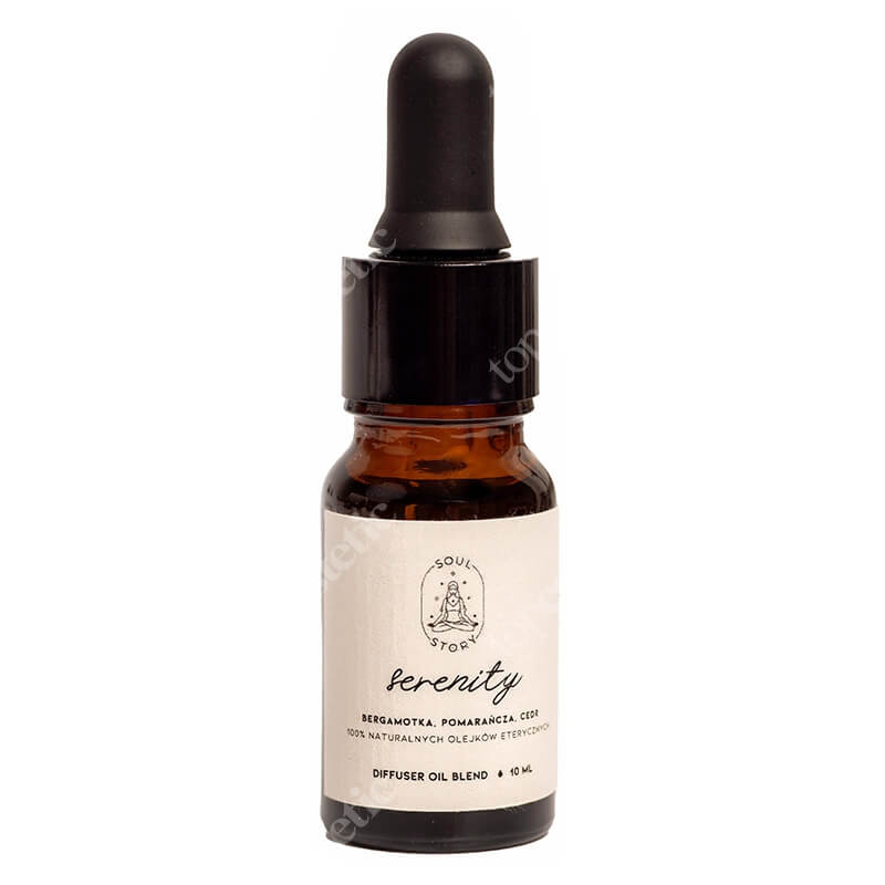 Soul Story Serenity Diffuser Oil Blend Blend olejków eterycznych - zapach bergamotki, pomarańczy oraz cedru 10 ml