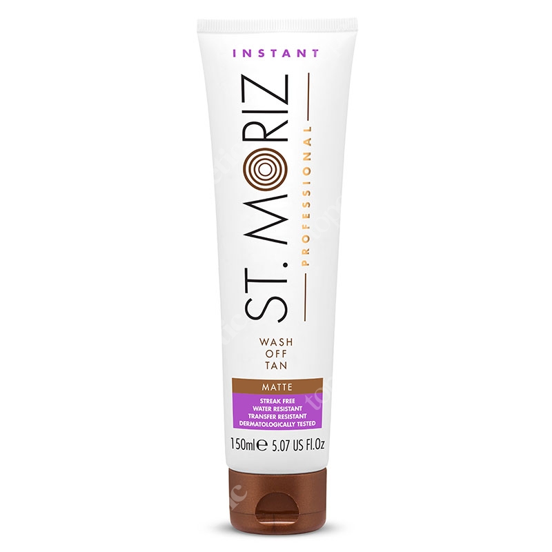 St Moriz Wash Off Tan Matte Bronzer do ciała (średni matowy) 150 ml