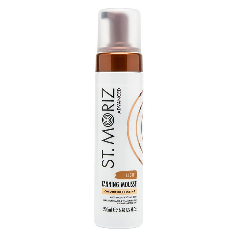 St Moriz Colour Correct Tanning Mousse Light Samoopalająca pianka o jasnym odcieniu 200 ml