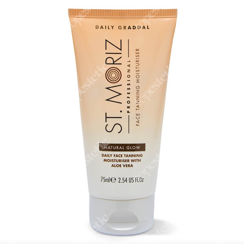 St Moriz Natural Glow Face Daily Tanning Moisturiser Samoopalający krem do twarzy na dzień 75 ml