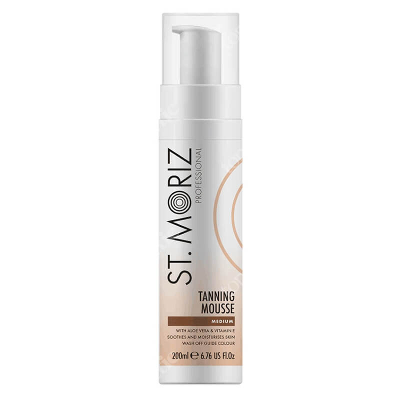 St Moriz Tanning Mousse Mus samoopalający o średnim odcieniu (Medium) 200 ml