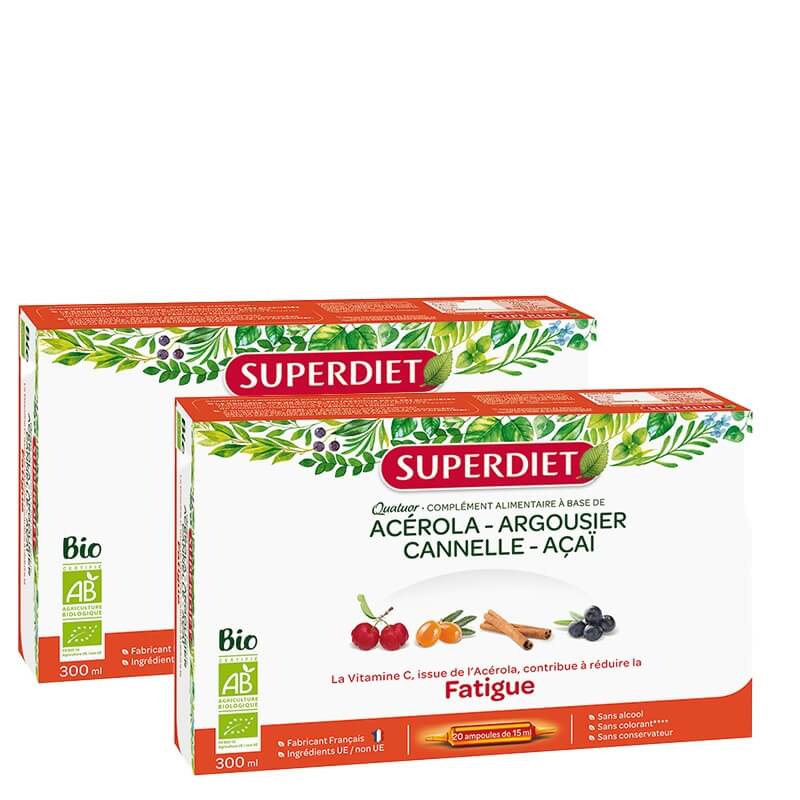 Super Diet Acerola x 2 ZESTAW Suplement diety 20x15 ml x 2