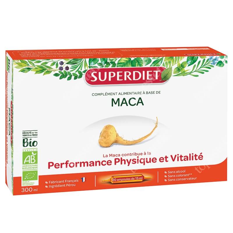 Super Diet Maca Bio Suplement diety 20x15 ml