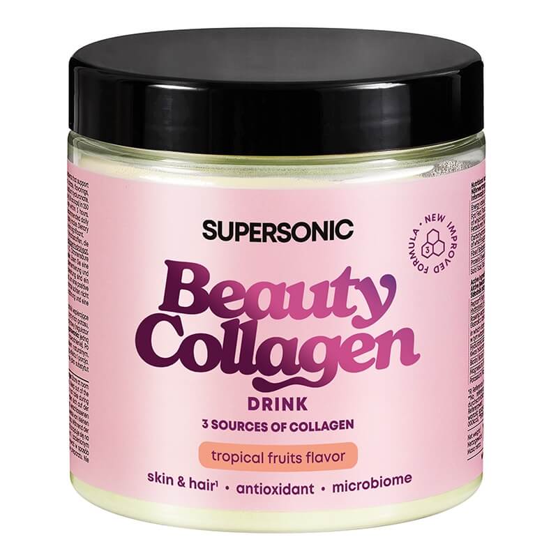 Supersonic Collagen Beauty Drink Kolagen nowej generacji - Owoce tropikalne 175 g
