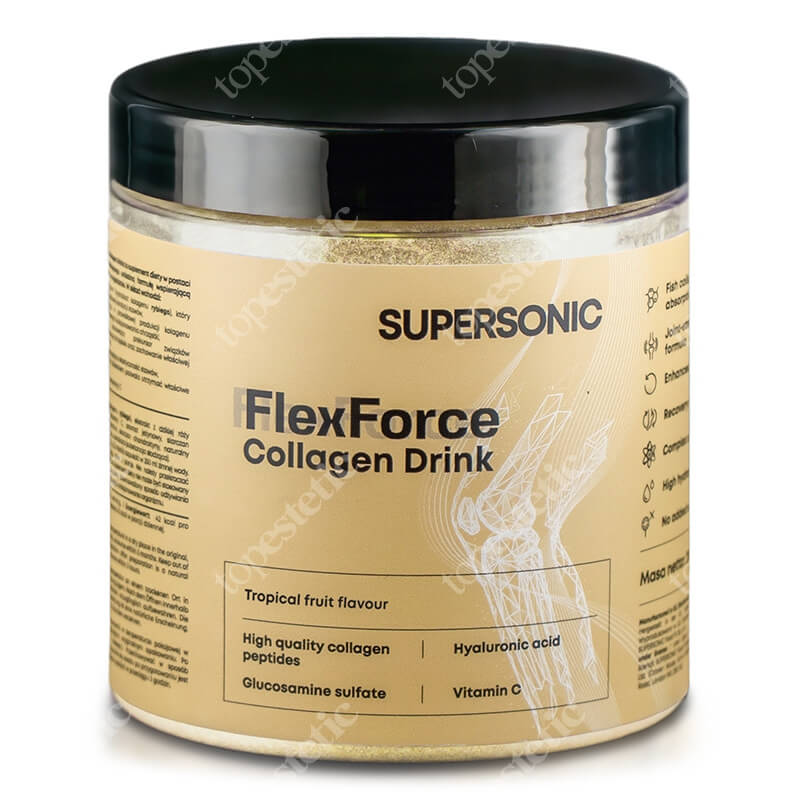 Supersonic Flex Force Collagen Drink Kolagen - Tropikalny 216 g