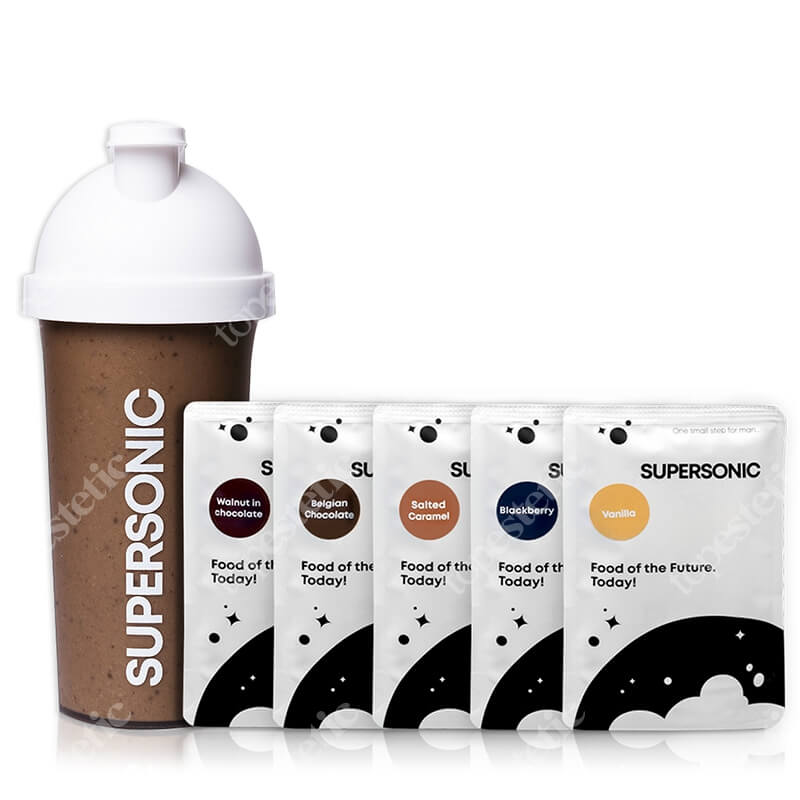 Supersonic Food Powder Smart - Starter Pack Zestaw testowy pełnowartościowego posiłku 5 szt.