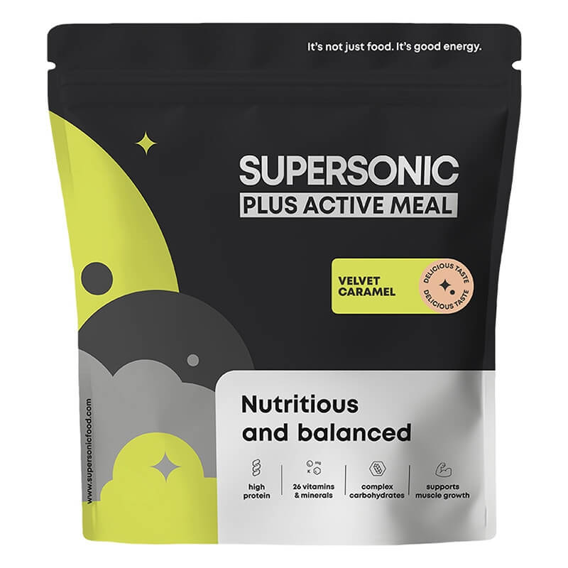 Supersonic Plus Active Meal Pełnowartościowy posiłek o smaku karmelowy klasyk 1000 g