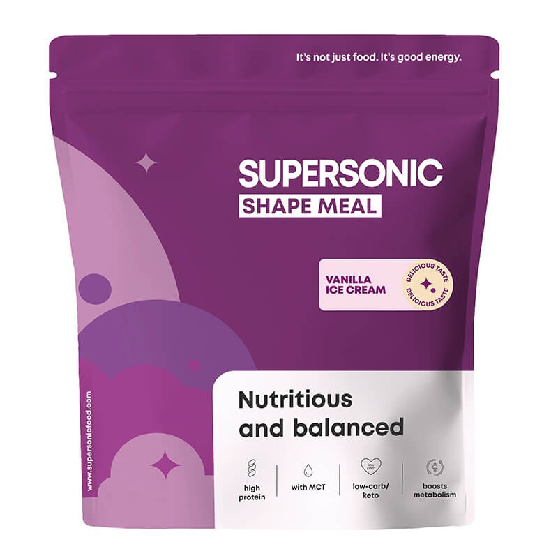 Supersonic Shape Meal Posiłek o smaku lodów waniliowo-śmietankowych 780g