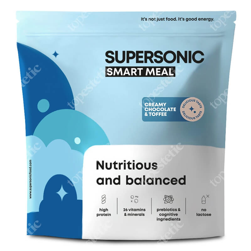 Supersonic Smart Meal Pełnowartościowy posiłek o smaku kremowej czekolady z toffee 1300 g