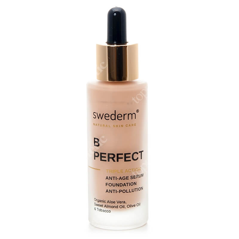 Swederm Bperfect Triple Action Fluid, serum przeciwzmarszczkowe i ochrona przed zanieczyszczeniami i promieniami słonecznymi 30 ml