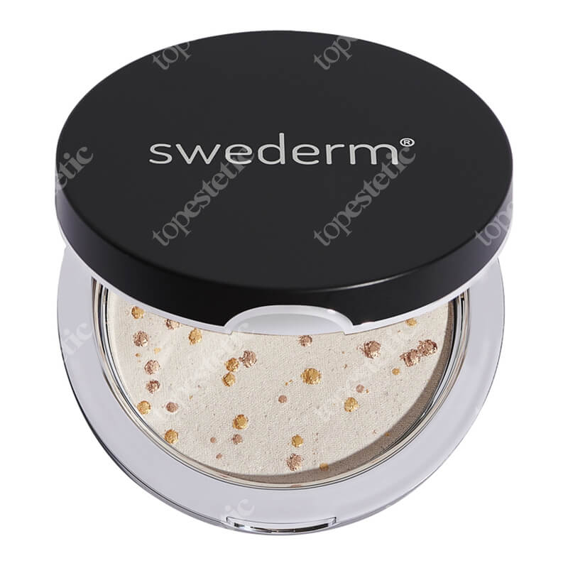 Swederm Gemstone Highlighter Delikatny rozświetlacz z ręcznie układanymi koralikami 9 g
