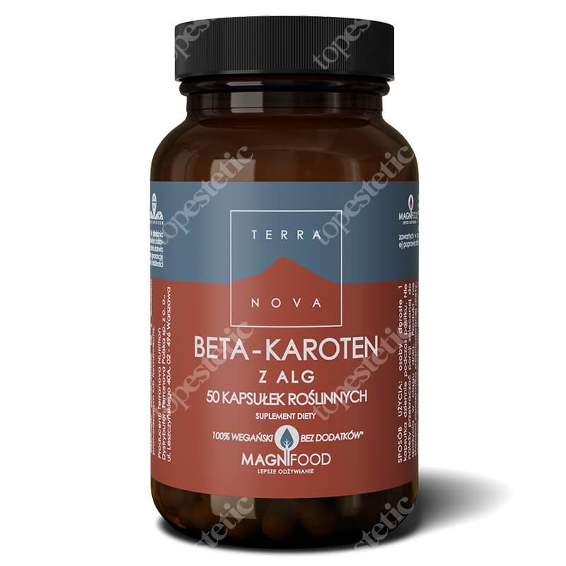 Terranova Beta - Karoten z Alg Kompleks 50 kaps. wegańskich