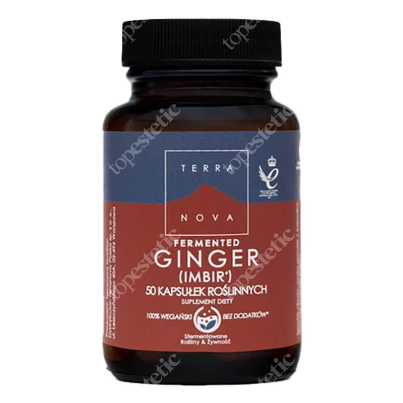 Terranova Fermented Ginger Suplement diety 50 kaps.