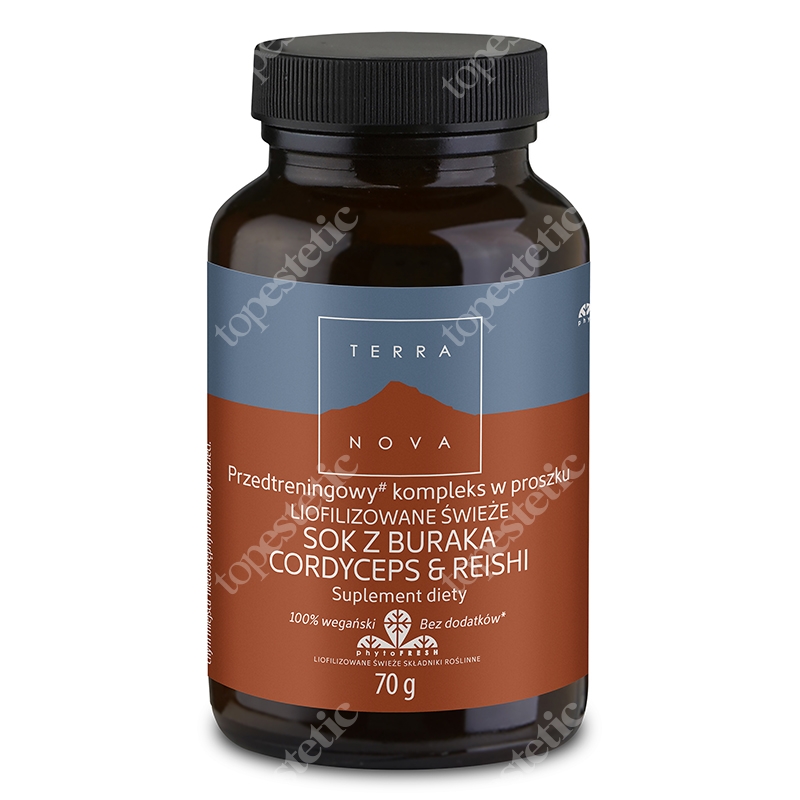 Terranova Sok z Buraka Przedtreningowy, kompleks w proszku 70 g