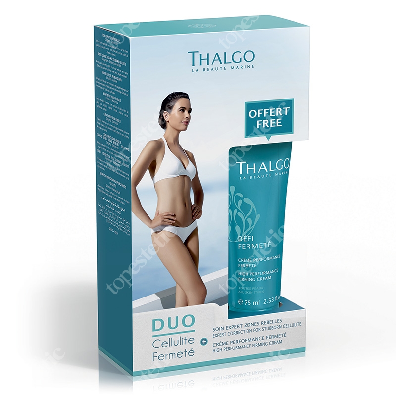 Thalgo Duo Cellulite Fermete 2018 ZESTAW Żel na uporczywy cellulit 150 ml + Silnie ujędrniający krem 75 ml