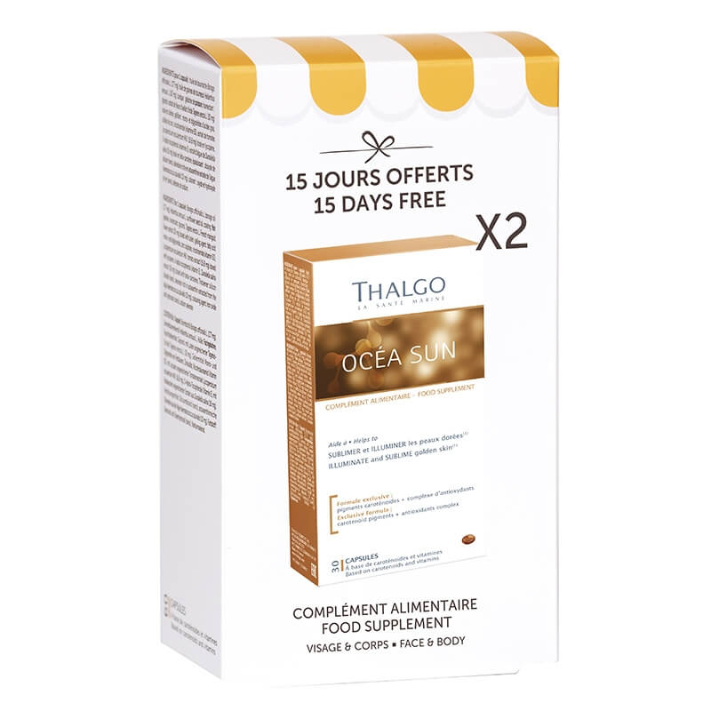 Thalgo Duo Ocea Sun ZESTAW Kuracja wspomagająca opaleniznę 30 kaps x 2