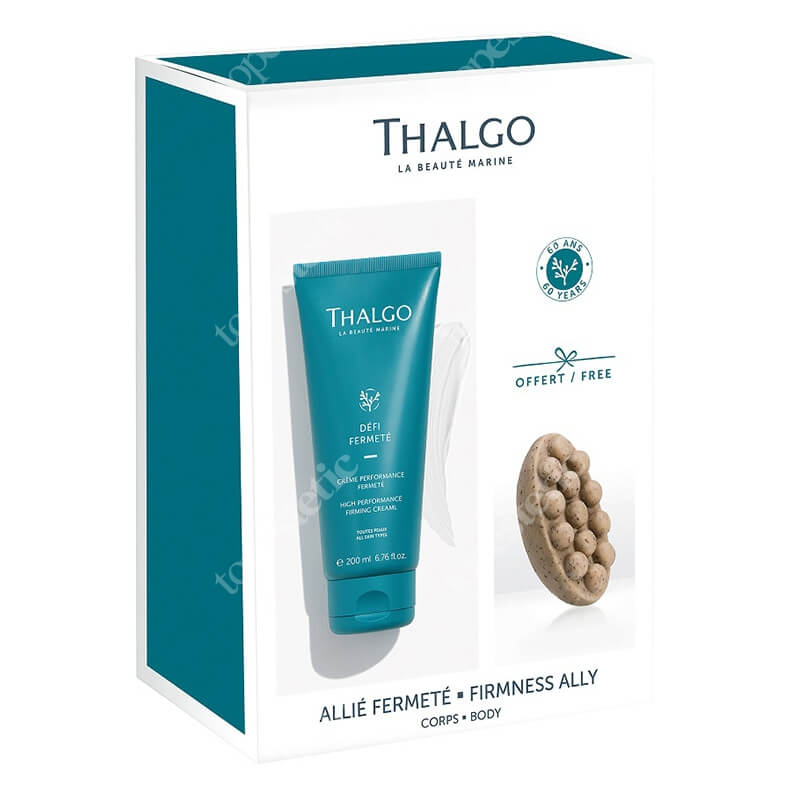 Thalgo Firmness Ally Gift Set ZESTAW Peelingujące mydełko morskie 150 g + Krem kształtujący, rzeźbiący, ujędrniający 200 ml