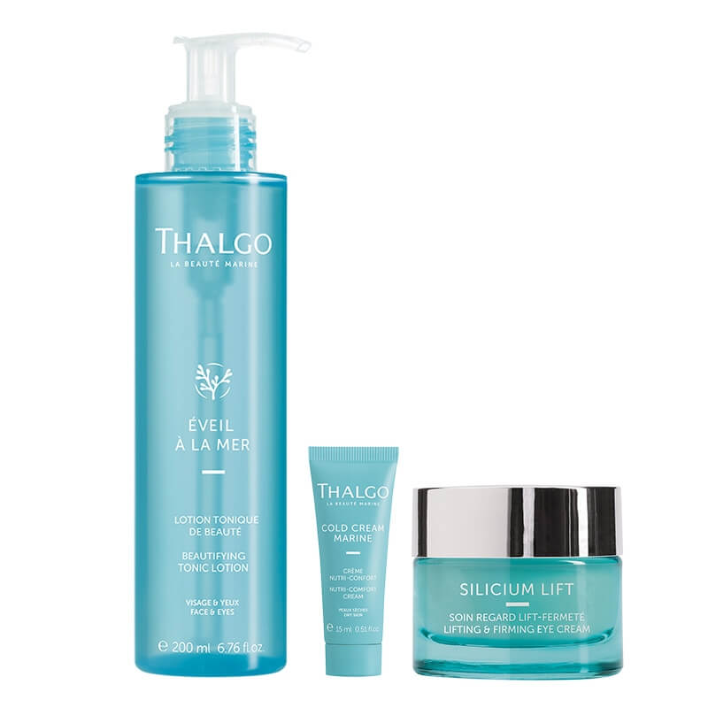 Thalgo Nutri-Comfort Skin ZESTAW Tonik 200 ml + Krem na okolice oczu 15 ml + Krem odżywczy 15 ml